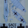 Kora Model DEC72184 Ju-86B-0 Luftwaffe service (ITAL) декали декали 1/72