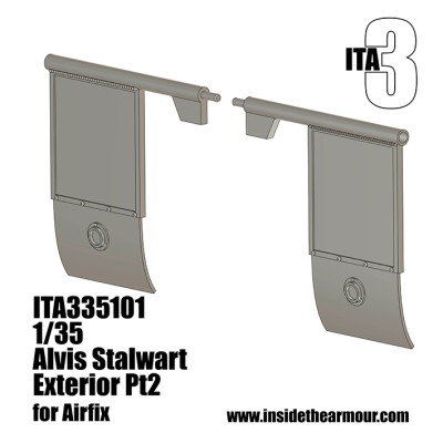 Inside the Armour ITA335101 Alvis FV622 STALWART part 2 1/35