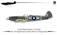 CZECHMASTER CMR-72119 1/72 Seafire F.XV Sting Hook