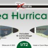 Dk Decals 72125 Sea Hurricane (10x camo) 1/72