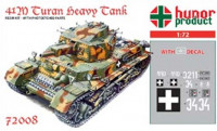 Hunor Product 72008 41M TurAn II. „Heavy Tank” 1/72