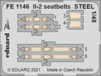 Eduard FE1146 1/48 Il-2 seatbelts STEEL (ZVE)
