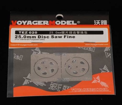 Voyager Model TEZ020 25.0mm Disc Saw Fine 1/35