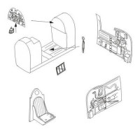 CMK 7194 Spitfire Mk. IX - Interior set for Airf. 1/72