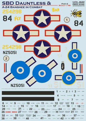Print Scale 48-209 SBD Dauntless &amp; Banshee in Combat. Part 4 1/48