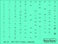 Model Maker Decals D48041 PZL TS-11 'Iskra' Stencils 1/48
