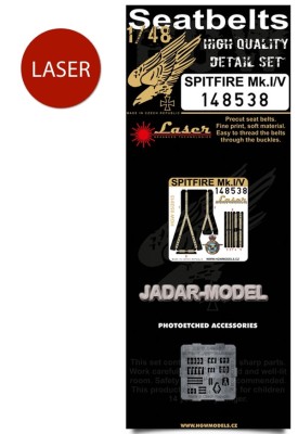 HGW 148538 Spitfire Mk.I/V - Seatbelts 1/48