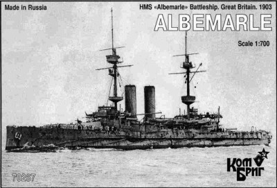 Combrig 70267 HMS Albemarle Battleship, 1903 1/700