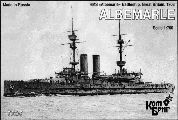 Combrig 70267 HMS Albemarle Battleship, 1903 1/700