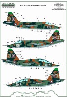 Model Maker Decals D72103 Sukhoi Su-25 30 Years in Bulgarian service 1/72