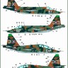 Model Maker Decals D72103 Sukhoi Su-25 30 Years in Bulgarian service 1/72