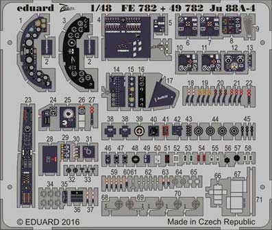 Eduard FE782 Ju 88A-4 1/48