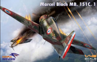 Dora Wings 48017 Bloch MB.151 1/48