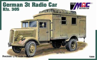 MAC 72080 Opel 3t Radio Car Kfz 305 1/72