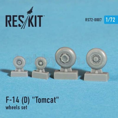 ResKit RS72-0007 F-14 (D) &quot;Tomcat&quot; wheels set 1/72