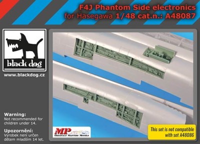 BlackDog A48087 F4J Phantom side electronics (HAS) 1/48