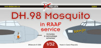 Dk Decals 32018 DH.98 Mosquito in RAAF service (6x camo) 1/32