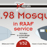 Dk Decals 32018 DH.98 Mosquito in RAAF service (6x camo) 1/32