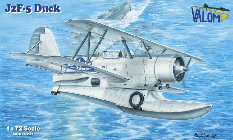 Valom 72163 Grumman J2F-5 Duck Coast Guard (2x camo) 1/72