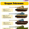 Hm Decals HMDT48011 1/48 Decals Pz.Kpfw.VI Tiger I Gruppe Fehrmann
