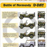 Hm Decals HMDT35029 1/35 Decals J.Willys MB/Ford GPW Normandy D-Day