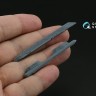 Quinta studio QT48140 Ракеты «воздух-воздух» Р-27ЭТ с пусковыми устройствами, 2 шт. (для любых моделей) 1/48