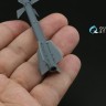 Quinta studio QT48140 Ракеты «воздух-воздух» Р-27ЭТ с пусковыми устройствами, 2 шт. (для любых моделей) 1/48