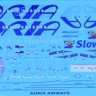 BOA Decals 44117 Декали Airbus A320 ADRIA Airways (ZVE) 1/144