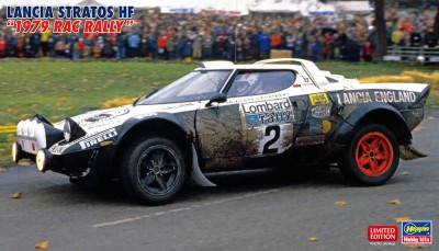 Hasegawa 20598 LANCIA STRATOS HF &quot;1979 RAC RALLY&quot; (Limited Edition) 1/24