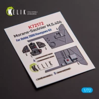 Reskit K72172 Morane-Saulnier M.S.406 interior 3D (H.2000) 1/72