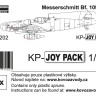 Kovozavody Prostejov J7202 Bf 109G-6 (no decals&instr.) KP-JOYPACK 1/72