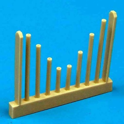 QuickBoost QB48034 P-47 Thunderbolt gun barrels 1/48