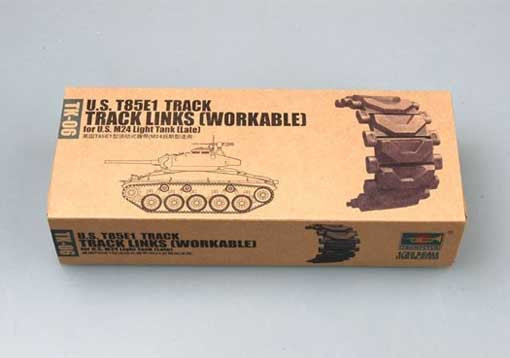 Trumpeter 02036 U.S. T85E1 track for U.S. M24 light tank (late) 1/35