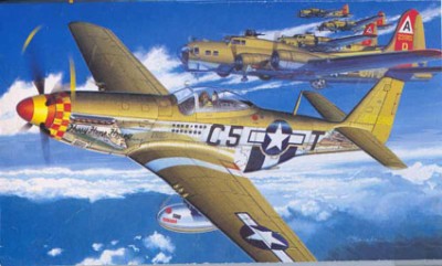 Dragon 3205 North American P-51D Mustang (early prod.)
