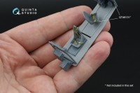 Quinta Studio QT48132 Кабина наблюдателя для Fairey Barracuda (Trumpeter) 1/48