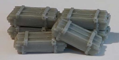 Zebrano ZA72205 Ящик для снарядов 30 мм 6 шт. 1/72