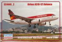 Восточный Экспресс 14441-2 Авиалайнер А318-121 Avianca 1/144