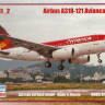 Восточный Экспресс 14441-2 Авиалайнер А318-121 Avianca 1/144
