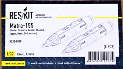 Reskit RS32-0060 Matra-155 (4 pcs.) 1/32