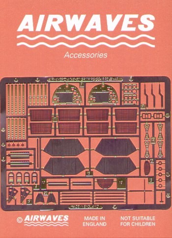 Airwaves (etched) AEC48080 Supermarine Spitfire Mk.22/Supermarine Seafire 47 1/48