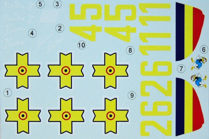 LF Model C4808 Decals for Bf 109E in Romanian Service Part 2 1/48