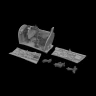 Eduard 6481124 BRASSIN P-40E cockpit w/ late seat PRINT 1/48