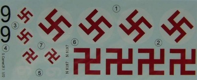 LF Model C7295 Decals Sopwith 2F.1 Camel over Latvia (ACAD) 1/72