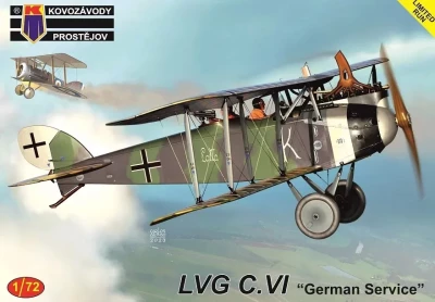 Kovozavody Prostejov 72402 LVG C.VI 'German Service' (3x camo) 1/72