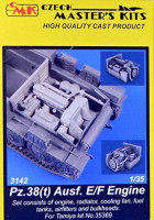 CMK 3142 Pz.38(t) Ausf. E/F Engine set (TAM 35369) 1/35