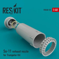 Reskit RSU48-0020 Su-11 exhaust nozzle (TRUMP) 1/48