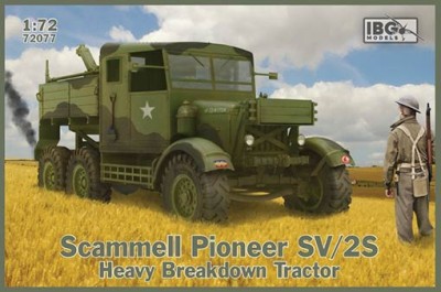 IBG Models 72077 Scammell Pioneer SV/2S Heavy Breakd.Tractor 1/72