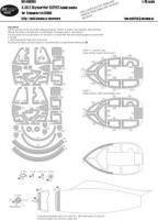 New Ware NWA-M0309 1/48 Mask A-3D-2 Skywarrior EXPERT (TRUMP 02868)