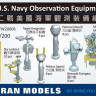 Veteran models VTW20006	WWII U.S. NAVY OBSERVATION EQUIPMENT SET 1/200