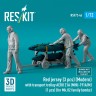 Reskit RSF72-046 Red jersey (Modern) w/ transp.trolley AERO 21 1/72